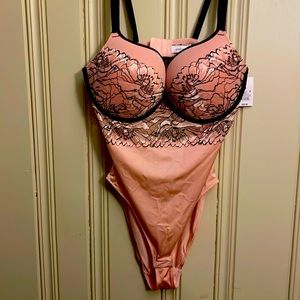 New Auden Bodysuit With Full-Support Bra